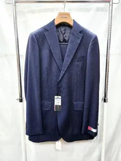 ⑦ 新品 HILTON メンズ プレミアム スーツ 御幸毛織 洋服の青山