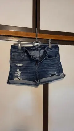 American Eagle ダメージデニムショートパンツ 6