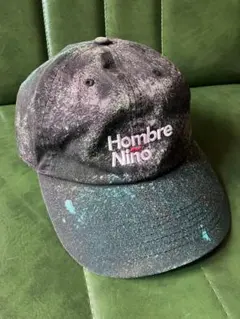 Hombre Nino キャップ スプラッシュペイント　帽子　スケボーのサムネイル