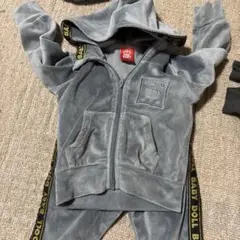 BABY DOLL ベロアセットアップ 80