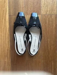 美品⭐︎FABIO RUSCONI メッシュ バックストラップ サンダル 36のサムネイル
