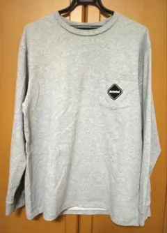 F.C.R.B AUTHENTIC L/S TEAMPOCKET TEE グレーのサムネイル