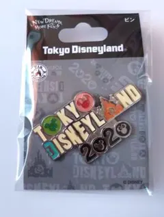ディズニーランド／ピンバッジ／2020