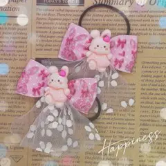 紅茶 様お取引中⭐3917⭐❣️大人可愛いヘアアクセ❣️インド刺繍
