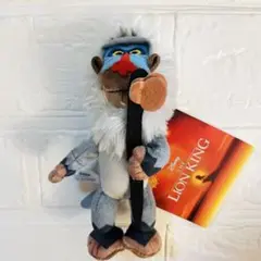 Disney　ライオン・キング　LION KING　マスコット　ラフィキ