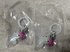 ハローキティ めじるしアクセサリー2個セット