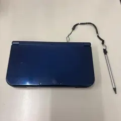 Newニンテンドー3DS LL メタリックブルー 本体 カバー付き