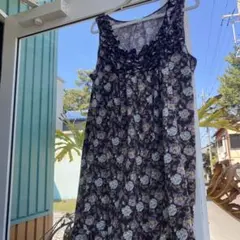 本日特価セールお値下げ花柄チュニック　L