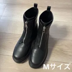 センタージップブーツ ショートブーツ ブーツ 黒ブーツ Mサイズ ABCマート