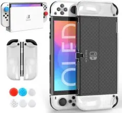 新品未使用 Switch oled カバー 有機ELモデル 分体式設計 軽量