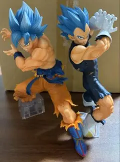 ドラゴンボール 一番くじ 超サイヤ人ゴッド 孫悟空 & ベジータ A賞