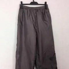 ダークブラウン・カジュアルパンツ サイドライン