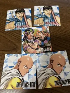 アニメキャラクター ステッカーセット 5枚