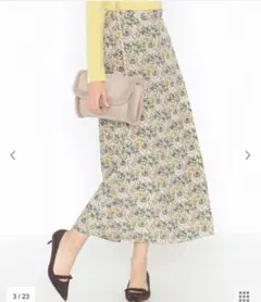【着用画像あり】【美品】トッカ　リバティコラボ　花柄　ロングスカート