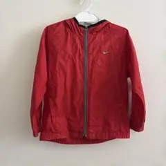Nike レッド フード付きウィンドブレーカー 120cmのサムネイル
