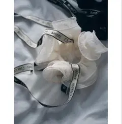 SNIDEL Chacott コラボシュシュ ピンクベージュ