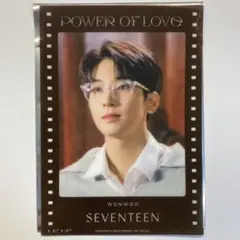 SEVENTEEN POWER OF LOVE クリアカード ウォヌ