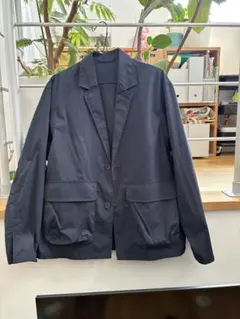 green label relaxingネイビー テーラード　UNIQLO GUのサムネイル