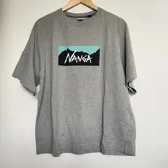 NANGA ECO HYBRID BOX LOGO LOOSE FIT TEE