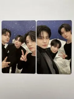 TXT ユニット　トレカ2枚　ヨンジュン　ボムギュ　テヒョン