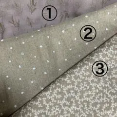 生地　3種おまとめ　お得(③おまけ)