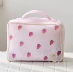 ジェラートピケ　メッシュポーチ