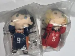 ハイキュー!! 一番くじ D賞ちょこのっころん 影山飛雄 孤爪研磨 ぬいぐるみ