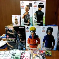 一番くじ　NARUTO　A賞.B賞.C賞.D賞.F賞.ラストワン賞・おまけ付き