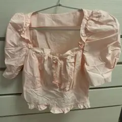 BIRTHDAYBASH FRILL COTTON TOPS PINKのサムネイル