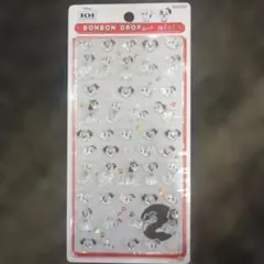 【正規品】ディズニー　ボンボンドロップシールミニ　101匹わんちゃん