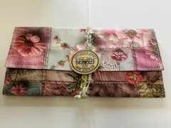 【ピンク・花】蛇腹ケース