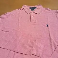 Polo by Ralph Lauren カスタムフィット ポロシャツ ピンク