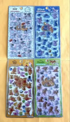 プチドロ ディズニー バンビ 101 スティッチ プーさん 正規品 4種