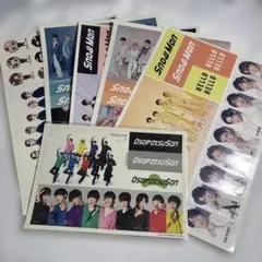 SnowMan CD 特典セット シール ステッカー セット おそ松 スノチル