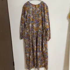 リバティドロストスリーブワンピース タグ付き - メルカリ