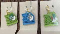 ポケモン 30周年ロゴマスコット ポケチャーム ゼニガメ　フシギダネ　キモリ