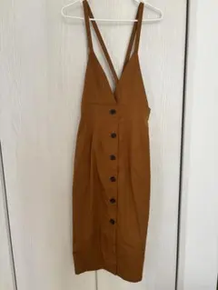 Ehyphenworldgallery フロントボタンジャンバースカート