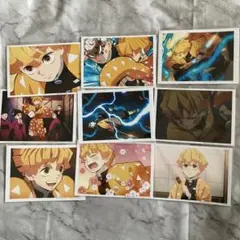 鬼滅の刃 無限列車編 遊郭編 ポストカード 場面写ブロマイド 我妻善逸