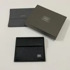 新品未使用　ポーター　エイブル　カード＆コインケース　ブラック