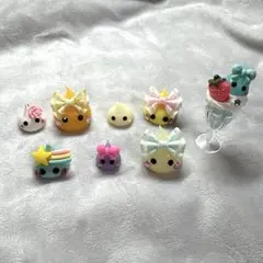 平成レトロ レア ほっぺちゃん サン宝石 デコパーツオマケ付き まとめ