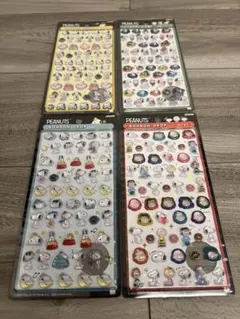 スヌーピーボンボンドロップシールmini 4枚セット