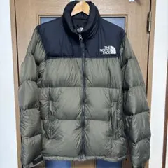 美品　THE NORTH FACE ヌプシダウンジャケットオリーブ　XL