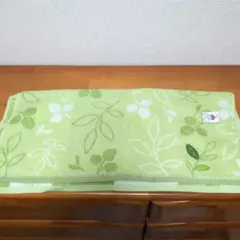 丸眞 バスタオル リーフ柄 グリーンのサムネイル