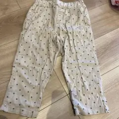 après les cours ドット柄パンツ 105-115cm