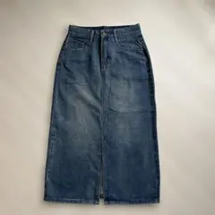 デニム ロングスカート