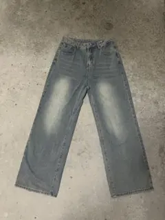 Dazy ワイドレッグデニム XL グレー