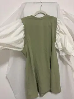 Ray Cassin オリーブグリーン ワンピース