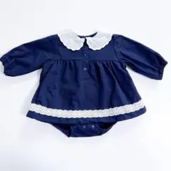 バースデイ　tete a tete 長袖ロンパース　70