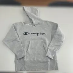 Champion グレー パーカー フード付き