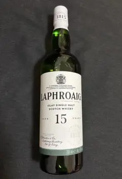 【希少】ラフロイグ 15年 200周年記念ボトル 700ml パラフィルム保護 希少】ラフロイグ 15年 200周年記念ボトル 700ml パラフィルム保護